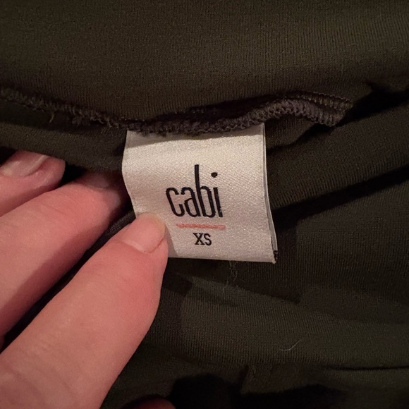 CAbi Olive Chargo Pants - Picture 4 of 9